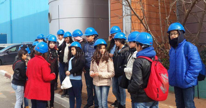  طلاب من أجيال الثانوية في رحلة تعليمية لقسم المياه في معهد التخنيون ومحطة التحلية بالخضيرة